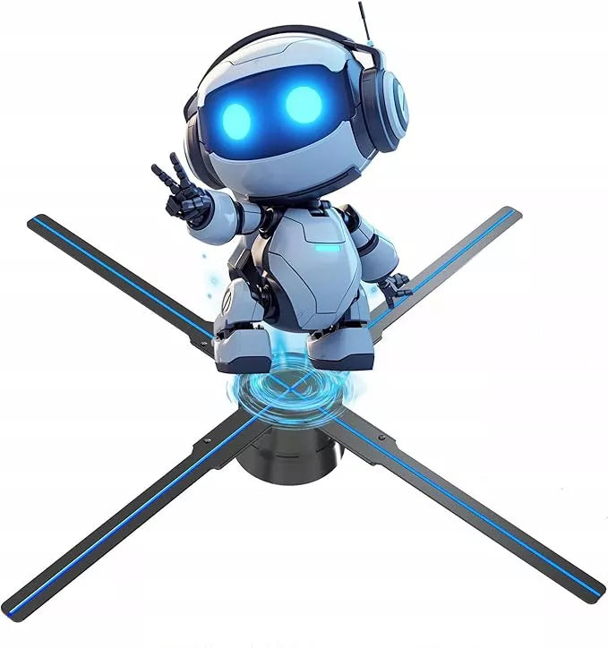 3D Hologramų Projektorius 624 LED – Dydis 520x520 mm Braders