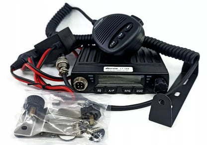 LUITON LT-198 MINI CB RADIJAS 12V/24V SUKABULIUOTAS CIGAREČIŲ PRIETAISO KIŠTUKAS AM FM