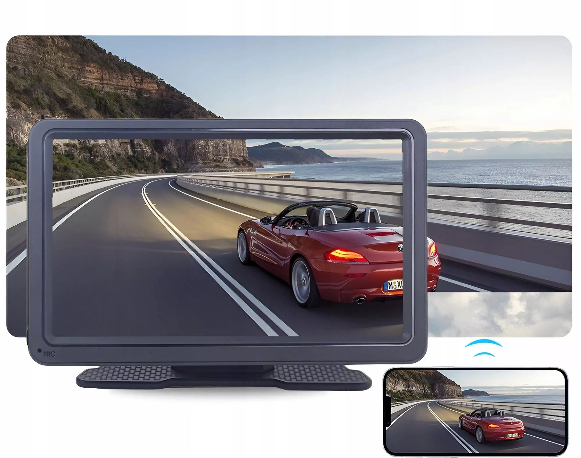 Automobilinis multimedijos grotuvas su CarPlay / Android Auto