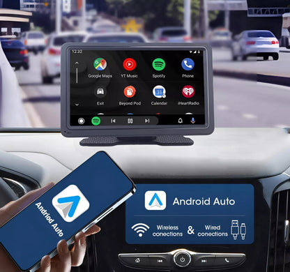 Automobilinis multimedijos grotuvas su CarPlay / Android Auto