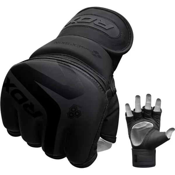 RDX F15 MMA TRENIRUOTĖS PIRŠTINĖS, SKIRTOS SPARINGUI IR GRAPPLINGUI, M DYDIS