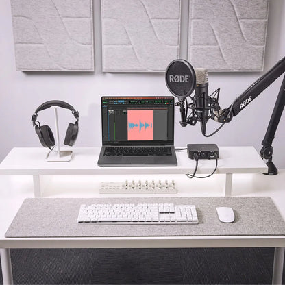Profesionalus studijinis mikrofonas dainavimui, podcastams ir įrašams