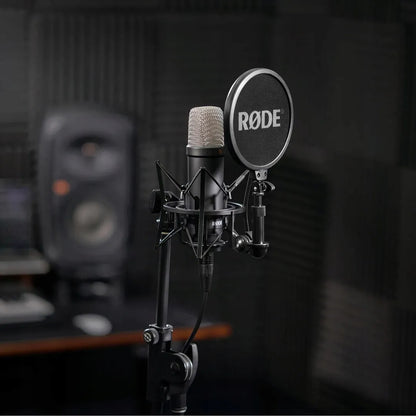 Profesionalus studijinis mikrofonas dainavimui, podcastams ir įrašams