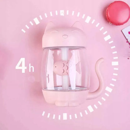 ROŽINIS Aromaterapijos Drėkintuvas KATYTĖ + 3 Kasetės DOVANŲ