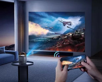 Mini LED Nešiojamas Projektorius TV Feegar SHOW WiFi 5G Bluetooth