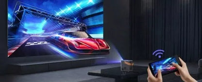 Mini LED Nešiojamas Projektorius TV Feegar SHOW WiFi 5G Bluetooth