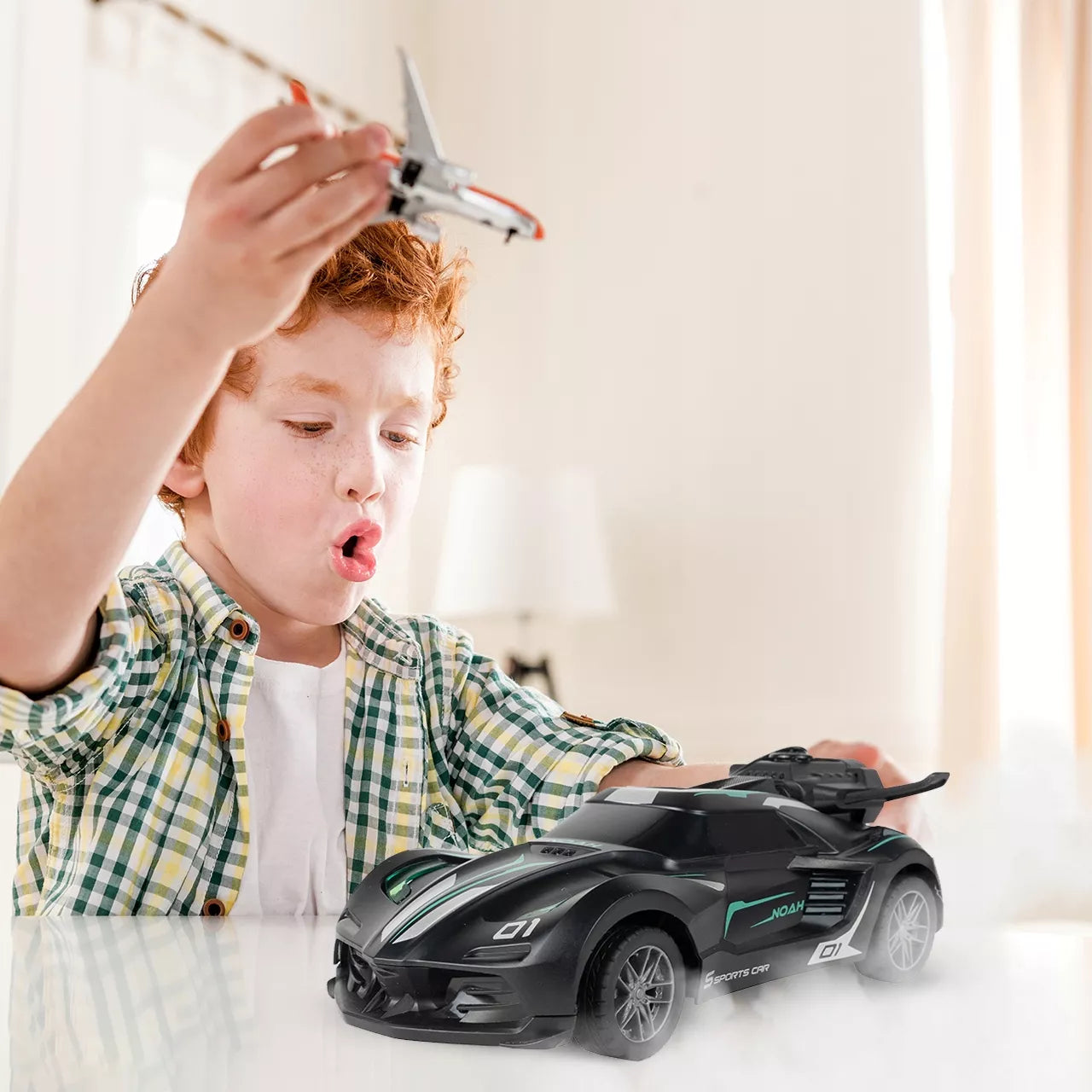 RC automobilis MalPlay 1:20 – su USB įkrovimu ir dūmų funkcija