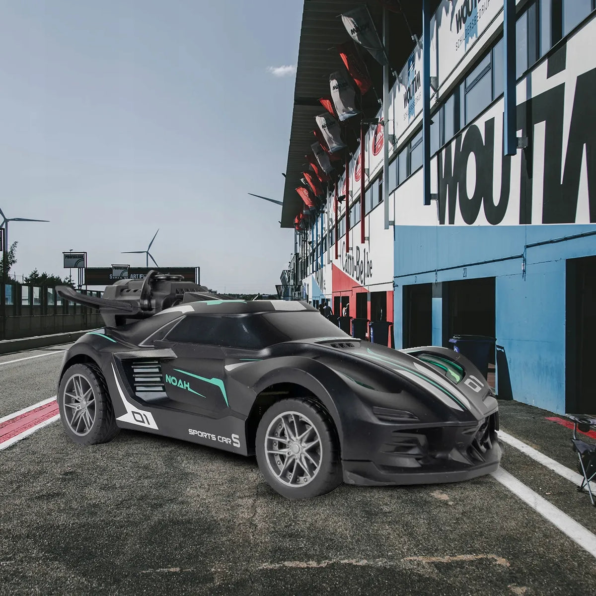 RC automobilis MalPlay 1:20 – su USB įkrovimu ir dūmų funkcija
