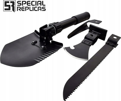 Survivor išskirtinis 7-in-1 išgyvenimo įrankis su dėklu SV-MUL001BK
