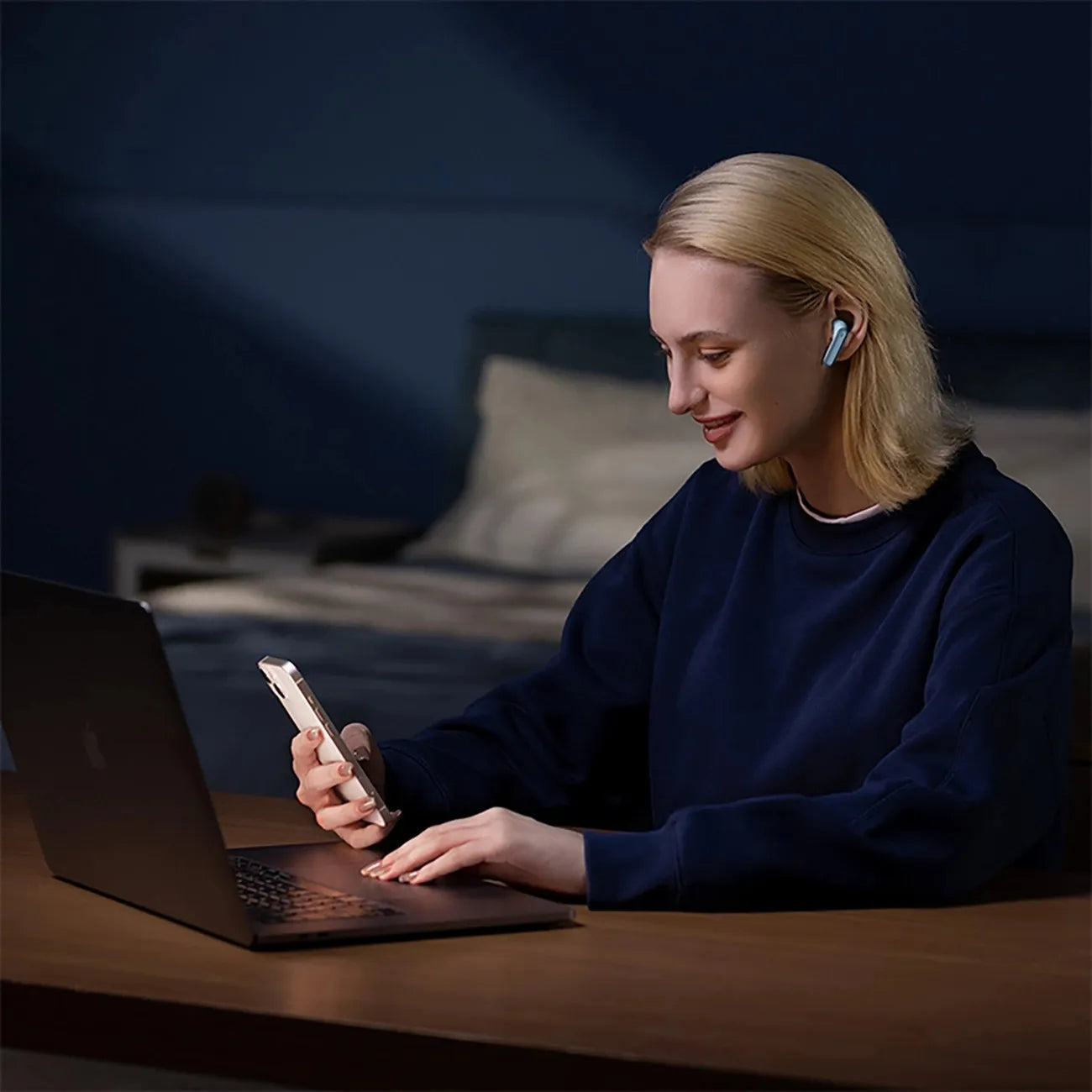 Baseus Bowie TWS Bluetooth belaidės ausinės