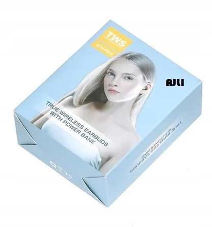 Belaidės Bluetooth ausinės su powerbank ! AJLI