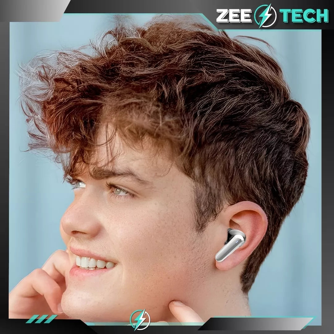Belaidės į ausis įkišamos ausinės su mikrofonu, Bluetooth, sportinės, žaidimų