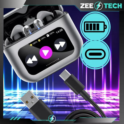 Belaidės į ausis įkišamos ausinės su mikrofonu, Bluetooth, sportinės, žaidimų