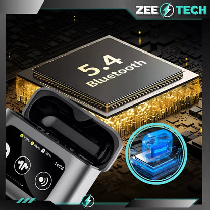 Belaidės į ausis įkišamos ausinės su mikrofonu, Bluetooth, sportinės, žaidimų