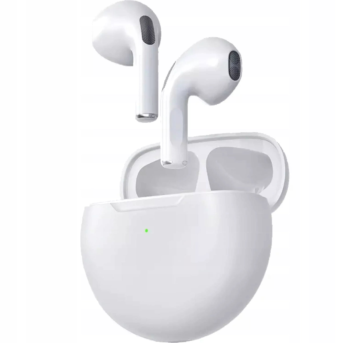 Belaidės ausinės Pro 6 Bluetooth 5.3 + maitinimo blokas + USB-C laidas
