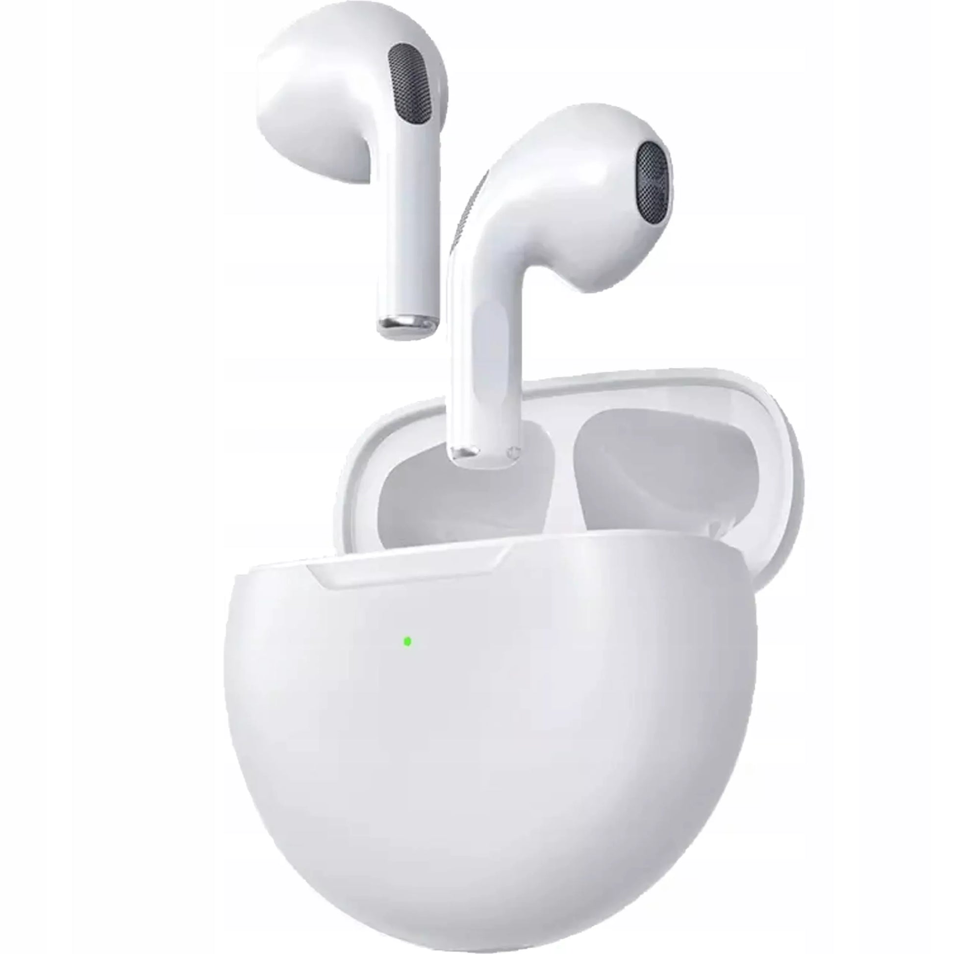 Belaidės ausinės Pro 6 Bluetooth 5.3 + maitinimo blokas + USB-C laidas