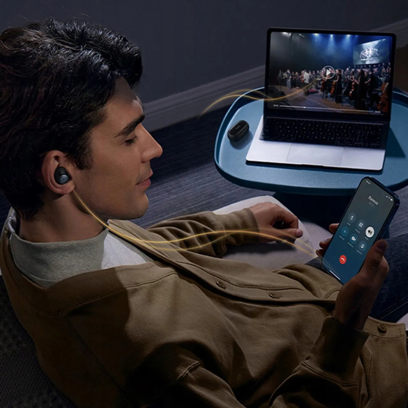 Belaidės Bluetooth ausinės Baseus Pro