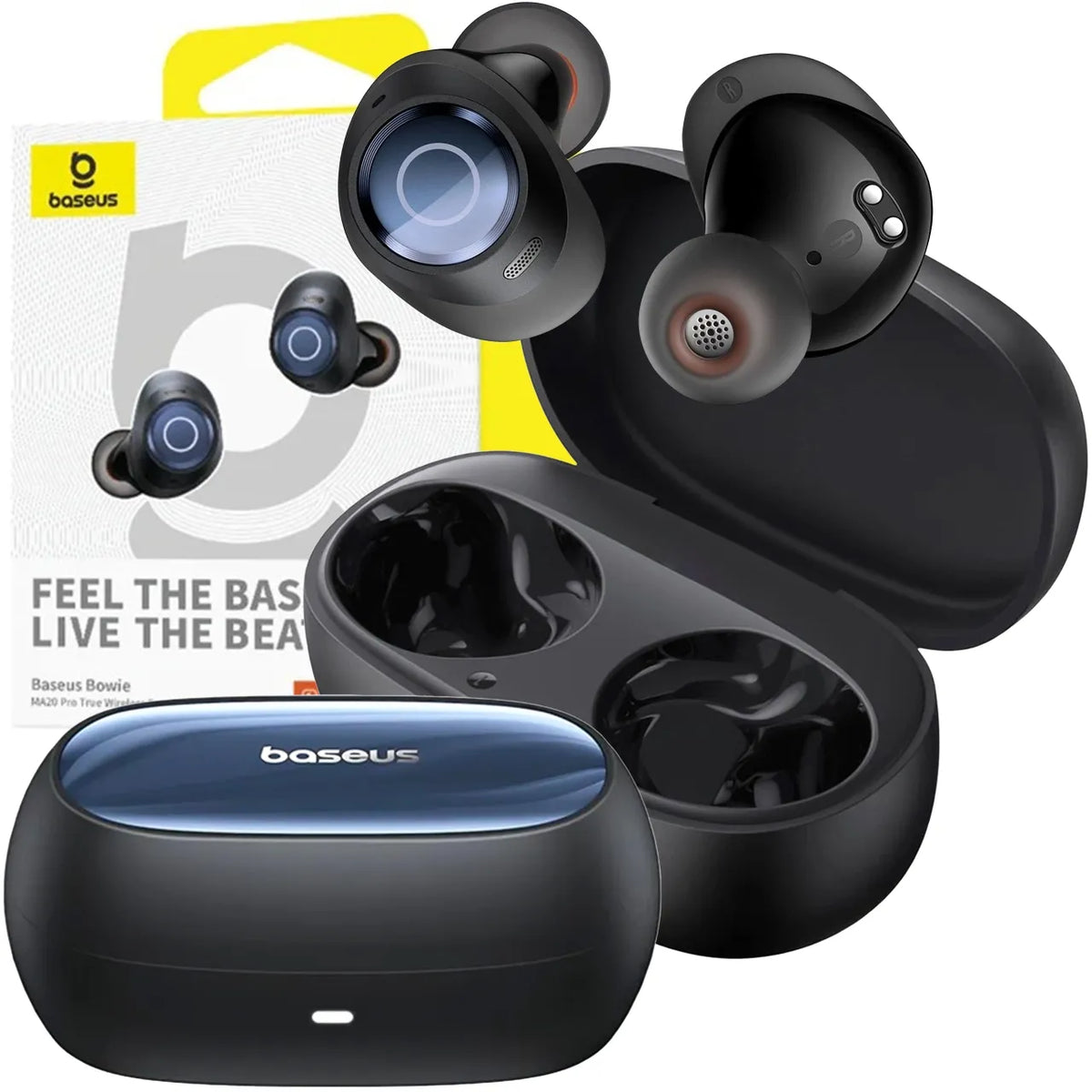 Belaidės Bluetooth ausinės Baseus Pro