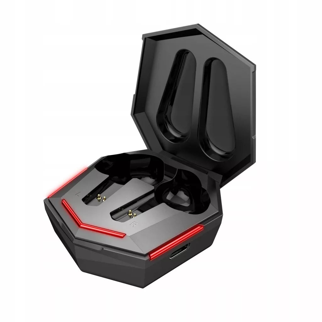 BT TWS ausinės su mikrofonu „ART Gaming“, USB-C