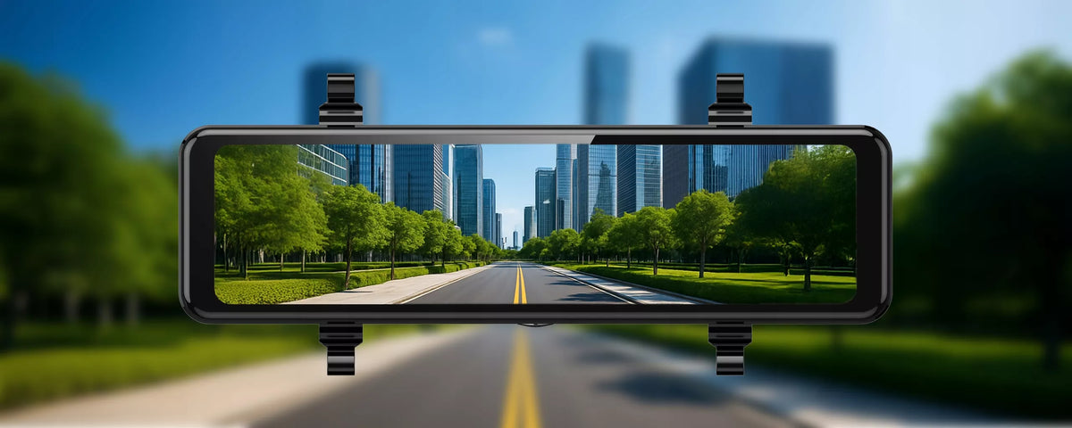 IŠMANIOJI AUTOMOBILIO KAMERA VAŽIAVIMO ĮRAŠAS GALINIO VAIZDO VEIDRODĖLIS 2K QHD DVR 10,88