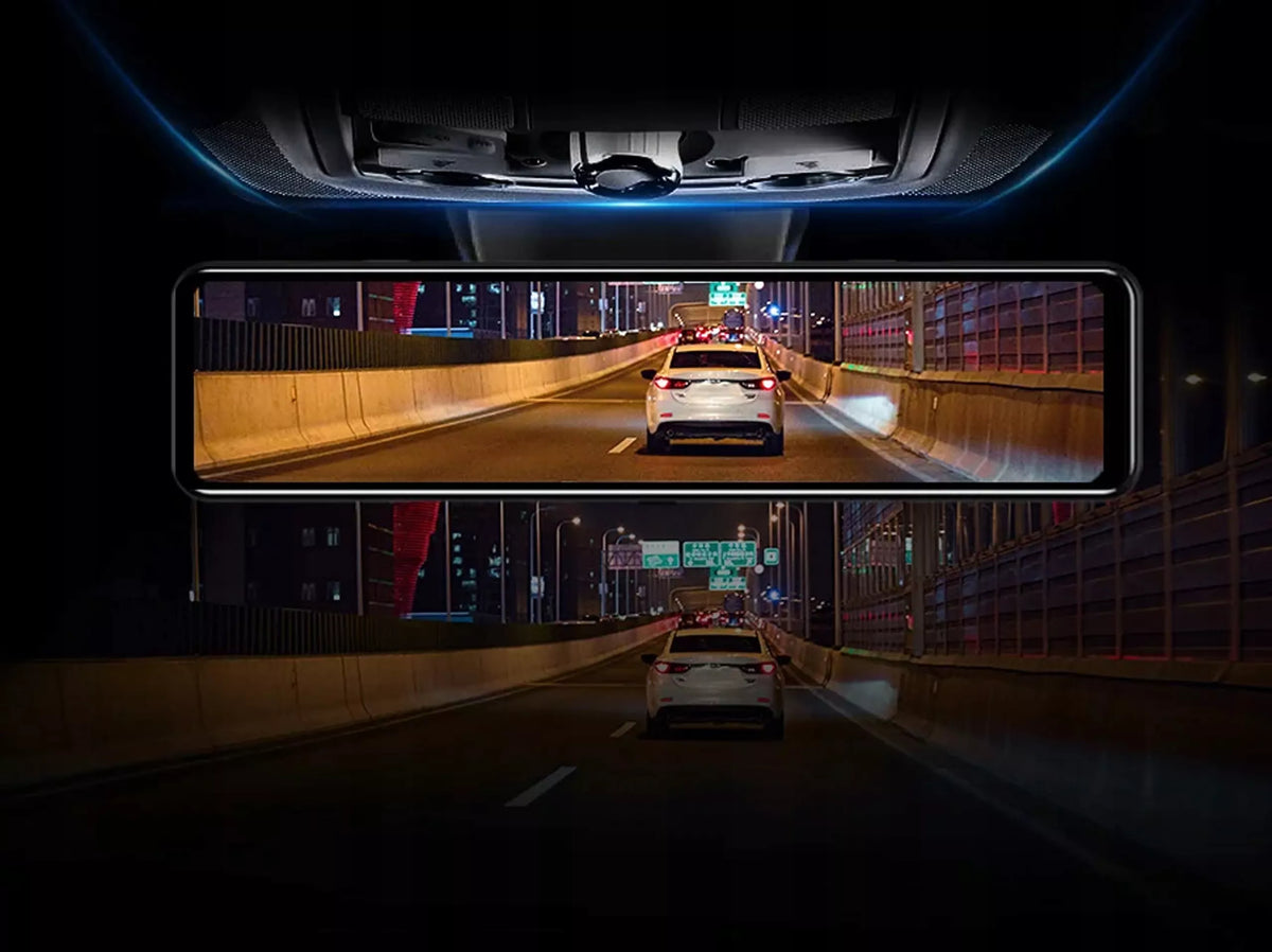 IŠMANIOJI AUTOMOBILIO KAMERA VAŽIAVIMO ĮRAŠAS GALINIO VAIZDO VEIDRODĖLIS 2K QHD DVR 10,88
