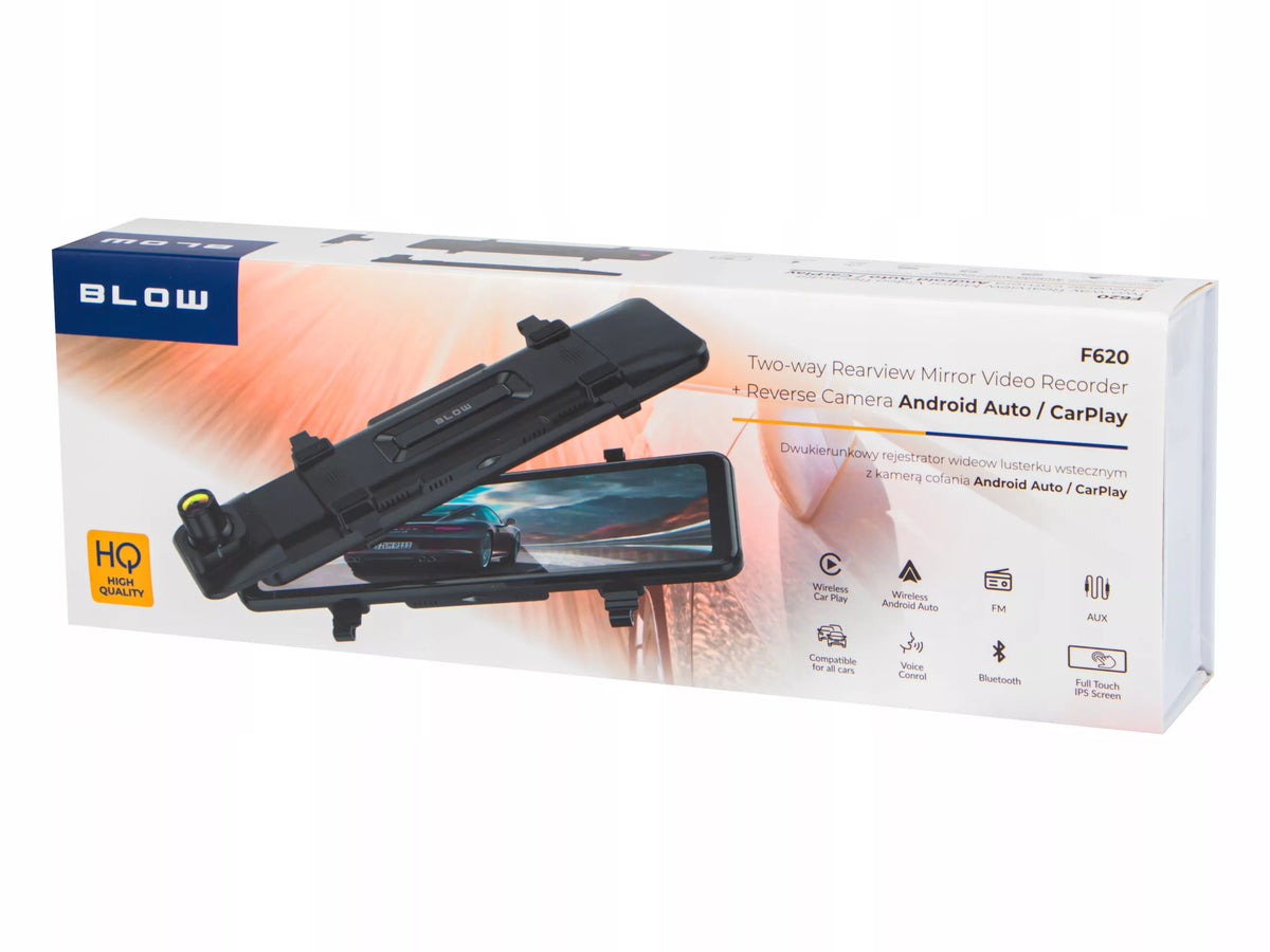 IŠMANIOJI AUTOMOBILIO KAMERA VAŽIAVIMO ĮRAŠAS GALINIO VAIZDO VEIDRODĖLIS 2K QHD DVR 10,88