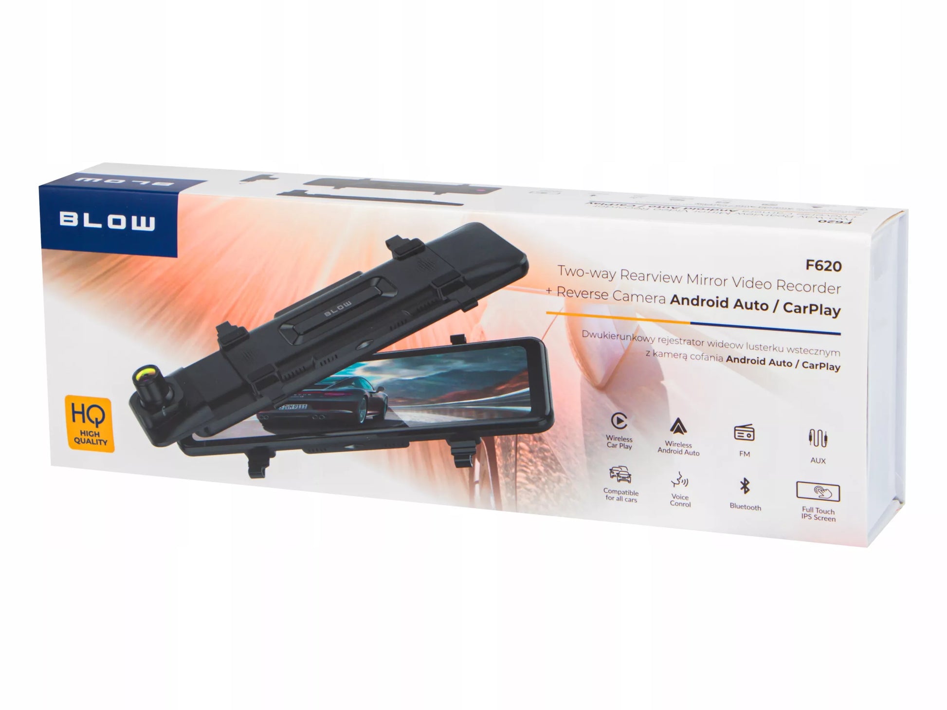 IŠMANIOJI AUTOMOBILIO KAMERA VAŽIAVIMO ĮRAŠAS GALINIO VAIZDO VEIDRODĖLIS 2K QHD DVR 10,88