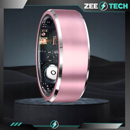 SMART RING išmanusis žiedas – širdies ritmas, kraujospūdis, miego ir sporto stebėjimas