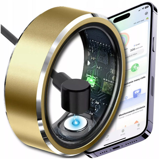 SMART RING išmanusis žiedas – širdies ritmas, kraujospūdis, miego ir sporto stebėjimas