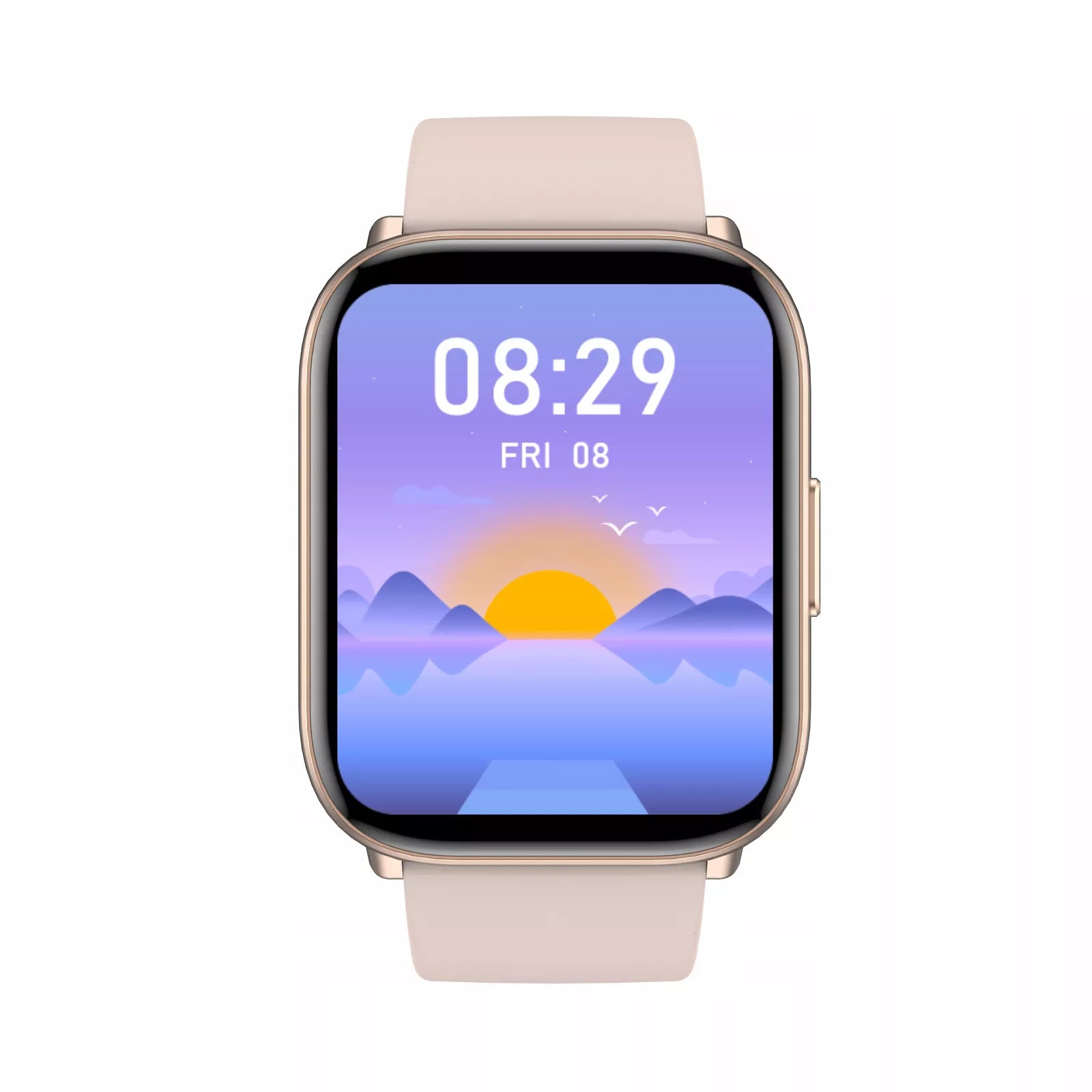 SMARTVAIRODUKĖ MOTERIMS OROMED ORO-FIT PRO GT PINK | AMOLED IP68 Širdies ritmas Žingsniai