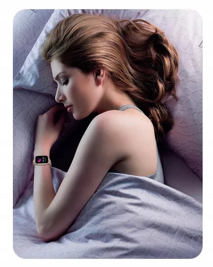 SMARTVAIRODUKĖ MOTERIMS OROMED ORO-FIT PRO GT PINK | AMOLED IP68 Širdies ritmas Žingsniai