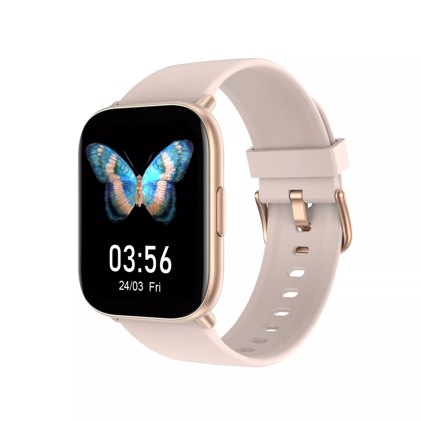 SMARTVAIRODUKĖ MOTERIMS OROMED ORO-FIT PRO GT PINK | AMOLED IP68 Širdies ritmas Žingsniai