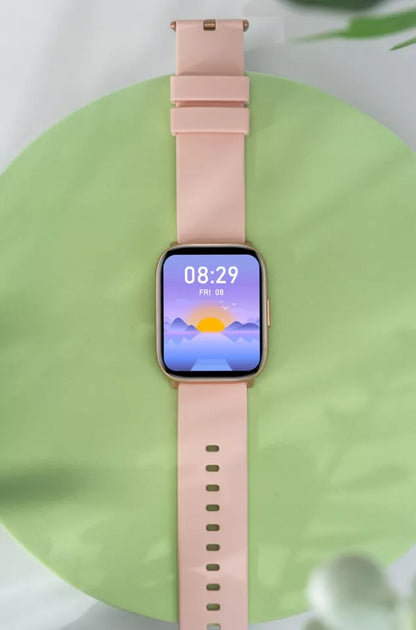 SMARTVAIRODUKĖ MOTERIMS OROMED ORO-FIT PRO GT PINK | AMOLED IP68 Širdies ritmas Žingsniai