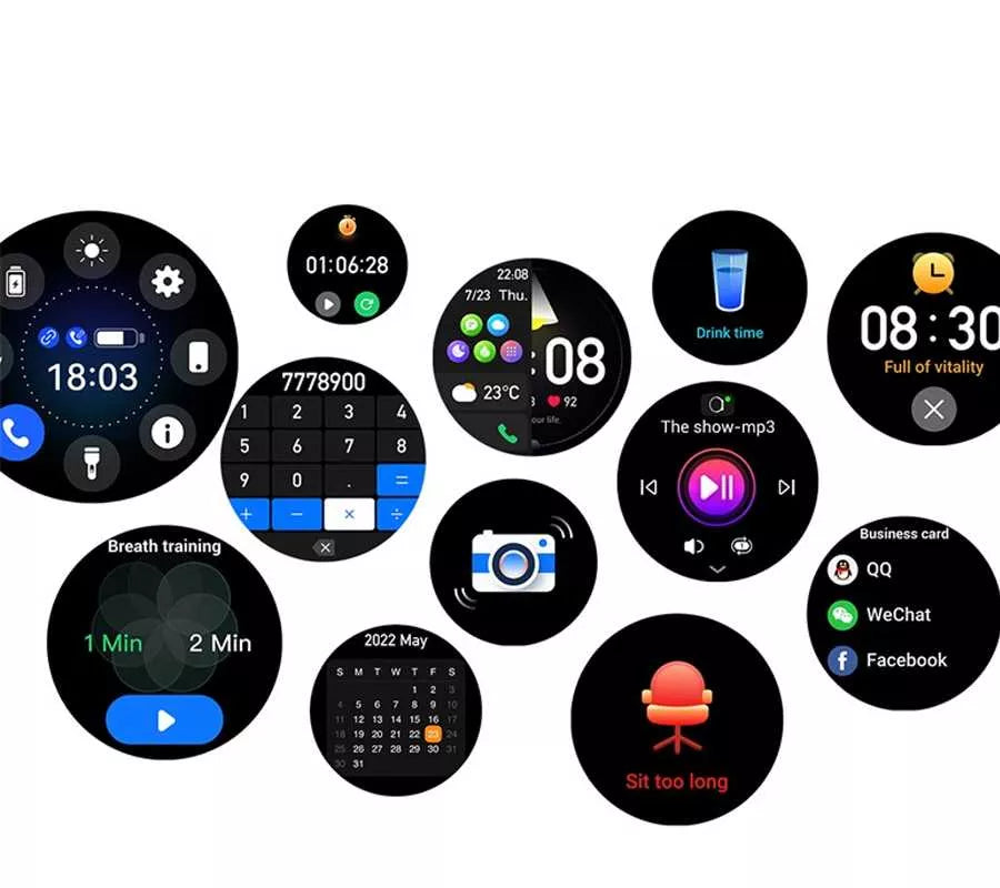 SMARTLAIKRODIS MOTERIŠKAS SMARTBAND PULSAS EKG SMS ŽINGSNIAI MENIU PL PRO WATCH