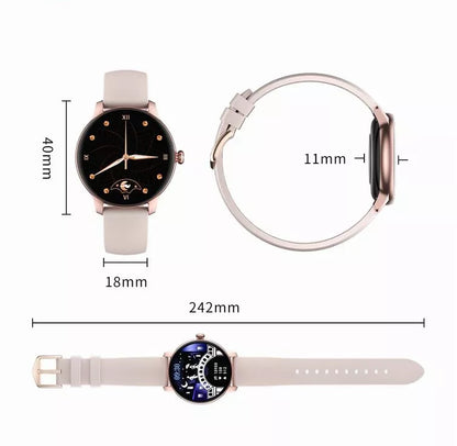 SMARTWATCH MOTERIŠKAS LAIKRODIS OROMED LADY ACTIVE IP68 PULSAS ŽINGSNIAI SPORTAS