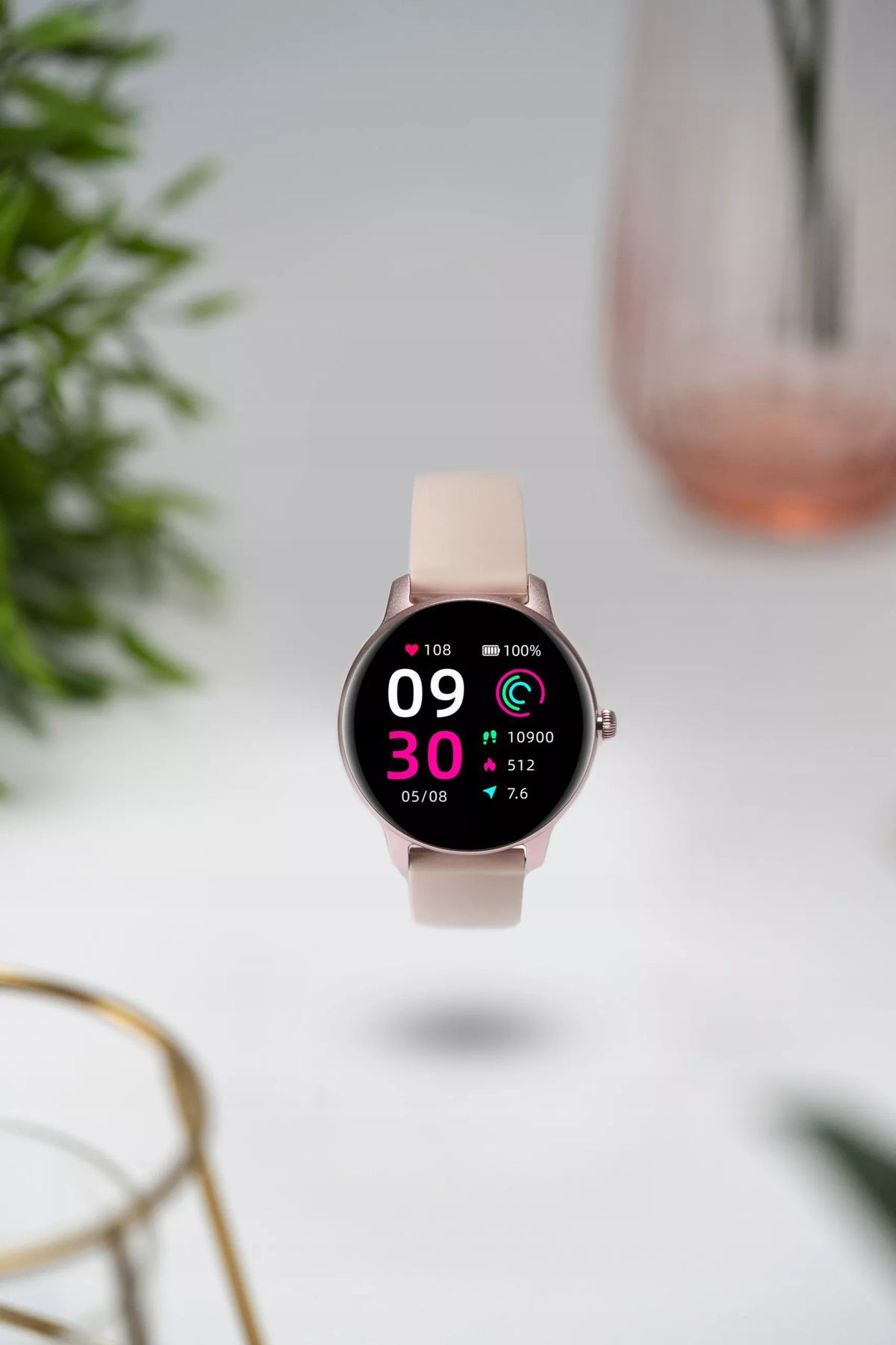 SMARTWATCH MOTERIŠKAS LAIKRODIS OROMED LADY ACTIVE IP68 PULSAS ŽINGSNIAI SPORTAS