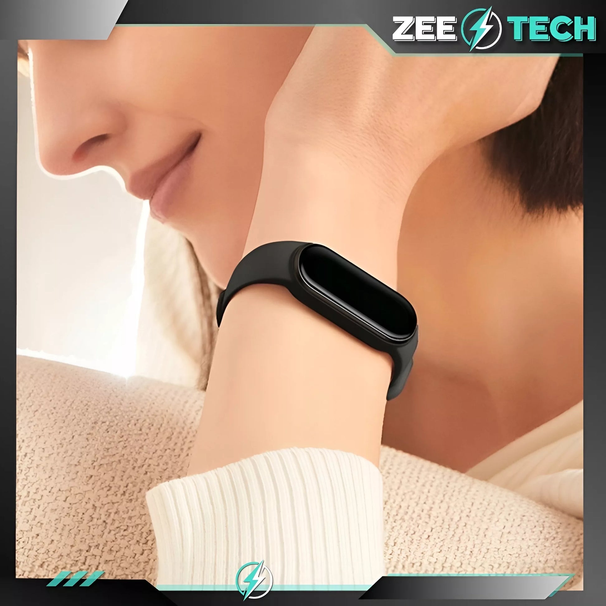 SMARTWATCH M6 LAIKRODIS VYRAMS MOTERIMS SPORTINĖ Apyrankė ŽINGSNIAI PULSAS PRANEŠIMAI