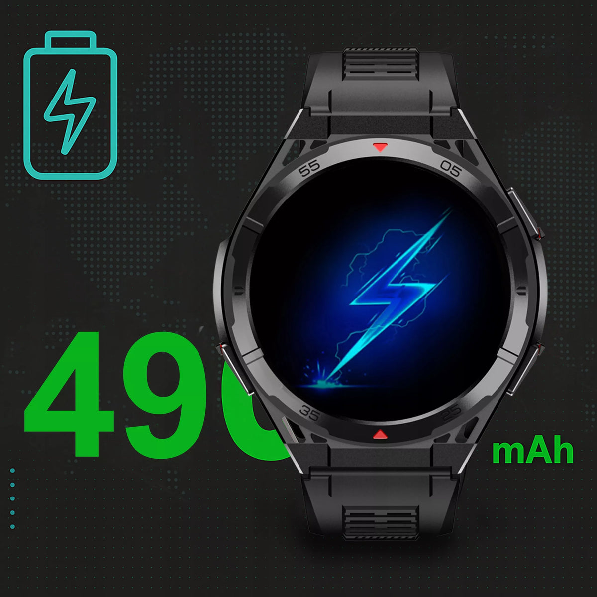 SMARTWATCH VYRIŠKAS LAIKRODIS GPS AMOLED atsparus vandeniui SPORTAS MENIU LT SMART WATCH
