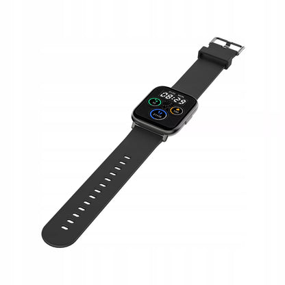 SMARTWATCH ORO-FIT PRO GT JUODA PL | AMOLED IP68 Pulsas Žingsniai