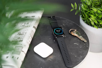 SMARTWATCH ORO-FIT PRO GT JUODA PL | AMOLED IP68 Pulsas Žingsniai