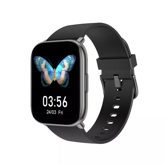 SMARTWATCH ORO-FIT PRO GT JUODA PL | AMOLED IP68 Pulsas Žingsniai