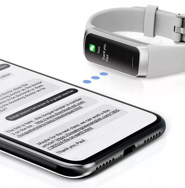 Išmanusis laikrodis AMOLED Bluetooth išmanioji apyrankė PL