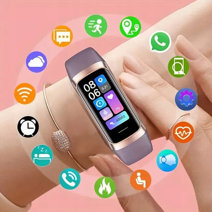 Išmanusis laikrodis AMOLED Bluetooth išmanioji apyrankė PL