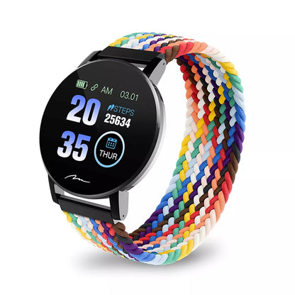 SMARTVAIKŠTIS MOTERIŠKAS VYRIŠKAS ACTIVEBAND SPORTO SLĖGIS PULSAS ŽINGSNIAI