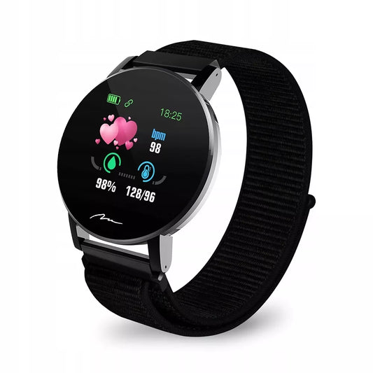SMARTWATCH LAIKRODIS MOTERIŠKAS VYRIŠKAS ACTIVEBAND SPORTAS SLĖGIS PULSAS ŽINGSNIAI