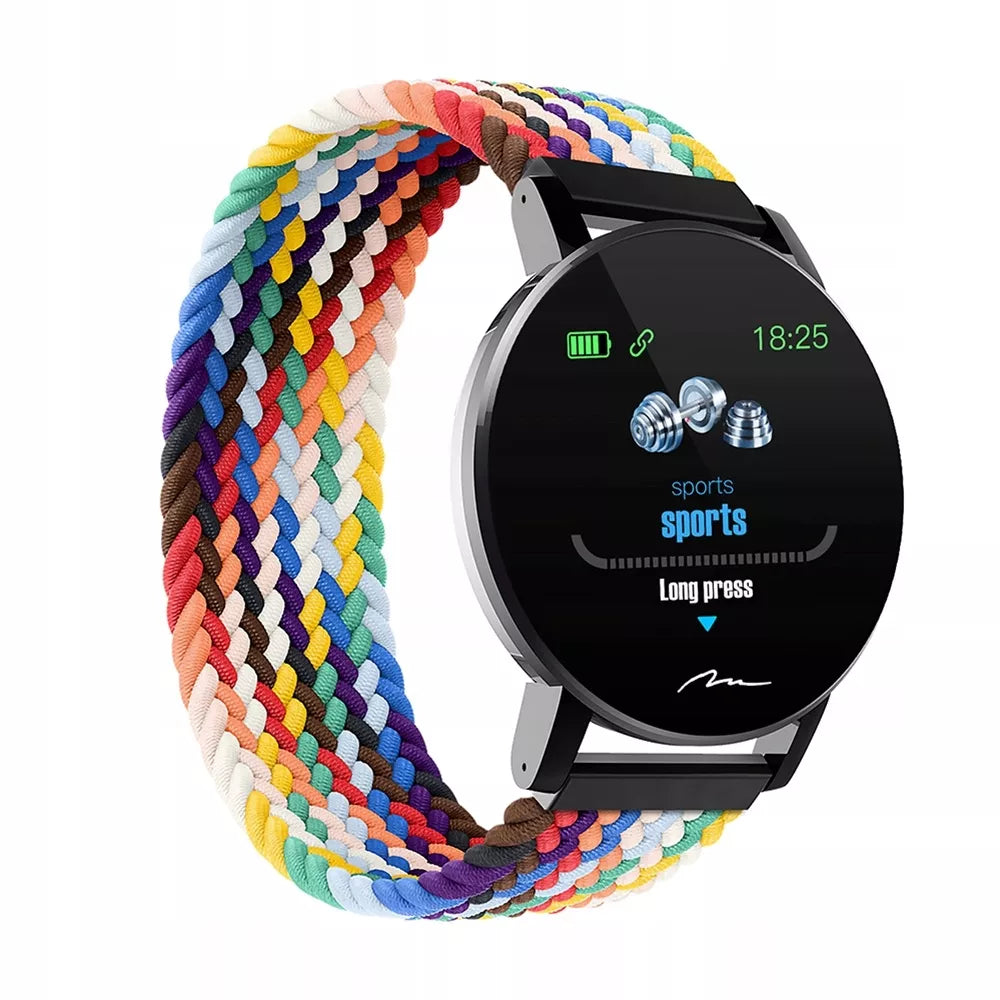 SMARTWATCH LAIKRODIS MOTERIŠKAS VYRIŠKAS ACTIVEBAND SPORTAS SLĖGIS PULSAS ŽINGSNIAI
