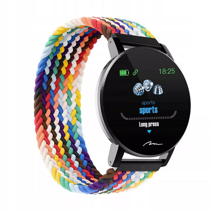 SMARTWATCH LAIKRODIS MOTERIŠKAS VYRIŠKAS ACTIVEBAND SPORTAS SLĖGIS PULSAS ŽINGSNIAI