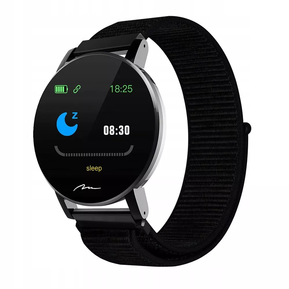 SMARTWATCH LAIKRODIS MOTERIŠKAS VYRIŠKAS ACTIVEBAND SPORTAS SLĖGIS PULSAS ŽINGSNIAI