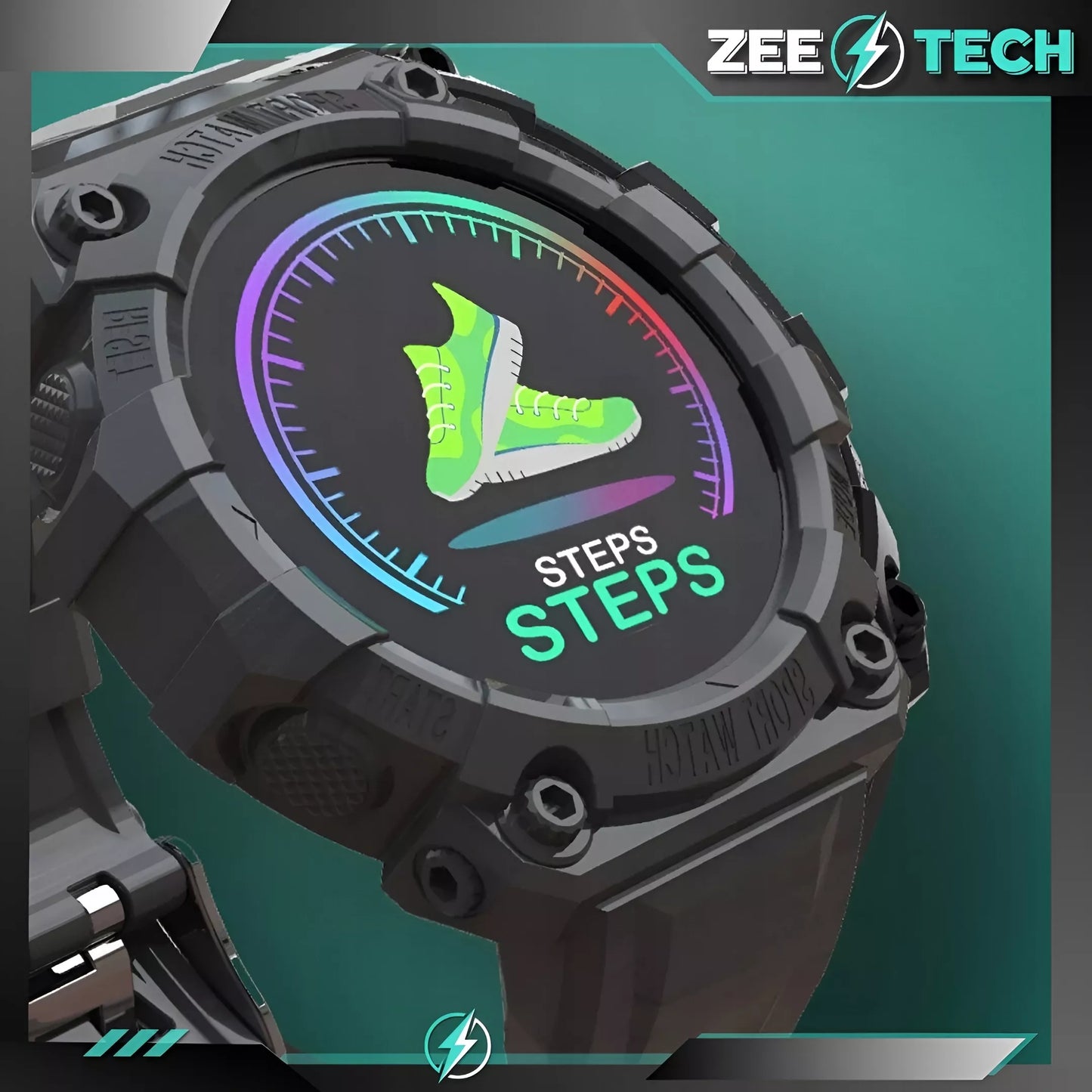 SMARTWATCH LAIKRODĖLIS MOTERIMS VYRAMS VAIKAMS SMARTBAND ŽINGSNIAI MIEGAS PULSAS DEGŪONIS