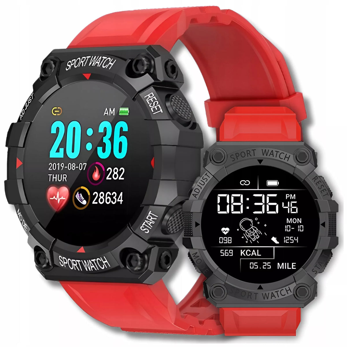 SMARTWATCH LAIKRODĖLIS MOTERIMS VYRAMS VAIKAMS SMARTBAND ŽINGSNIAI MIEGAS PULSAS DEGŪONIS